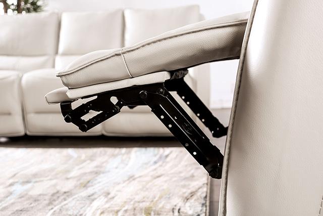 PHINEAS Power Sofa, Beige - Furniture Stars (Chicago, IL)