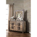 AVEIRO Rustic Natural Tone Mirror - Furniture Stars (Chicago, IL)