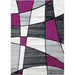 Niksar Gray/Purple 5' X 7' Area Rug - Furniture Stars (Chicago, IL)