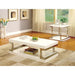 MEDA White/Chrome End Table, White - Furniture Stars (Chicago, IL)