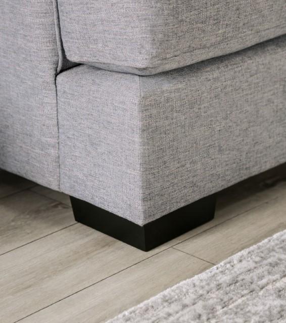 SKYLINE Sofa, Light Gray/Brown - Furniture Stars (Chicago, IL)