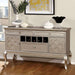 AMINA Champagne 84" Dining Table - Furniture Stars (Chicago, IL)