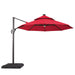 Nuti 10 Ft Round Umbrella w/ LED Light + 37" Large Base - Furniture Stars (Chicago, IL)