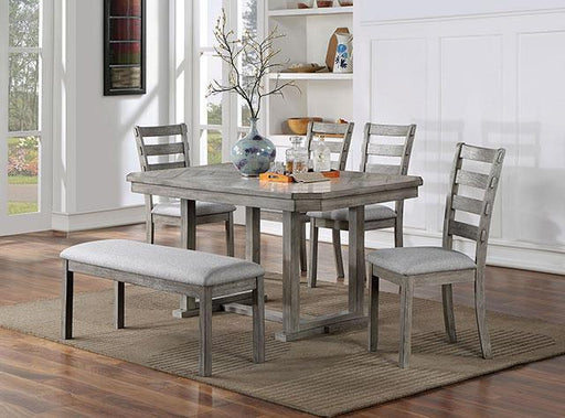 LAQUILA Side Chair (2/CTN), Gray - Furniture Stars (Chicago, IL)