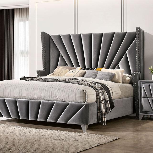 CARISSA Cal.King Bed - Furniture Stars (Chicago, IL)