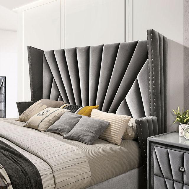 CARISSA Cal.King Bed - Furniture Stars (Chicago, IL)