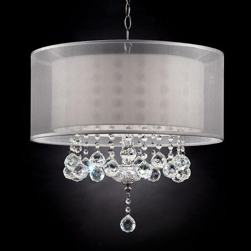 19"H Ceiling Lamp, Hanging Crystal - Furniture Stars (Chicago, IL)
