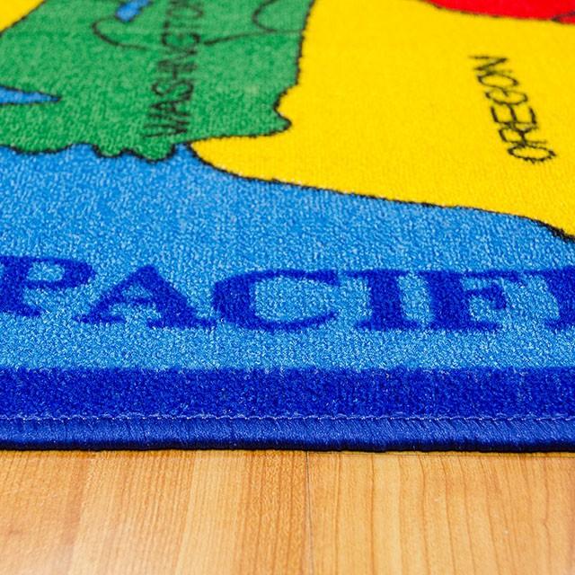 ABBEY Us Map 5' X 8' Area Rug - Furniture Stars (Chicago, IL)