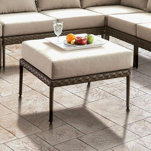 ALEISHA Patio Ottoman - Furniture Stars (Chicago, IL)