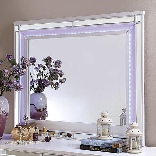 BRACHIUM Mirror, White - Furniture Stars (Chicago, IL)