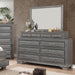Brandt Gray Dresser - Furniture Stars (Chicago, IL)