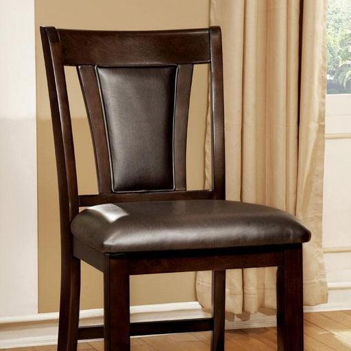 BRENT II Dark Cherry/Espresso Counter Ht. Chair (2/CTN) - Furniture Stars (Chicago, IL)