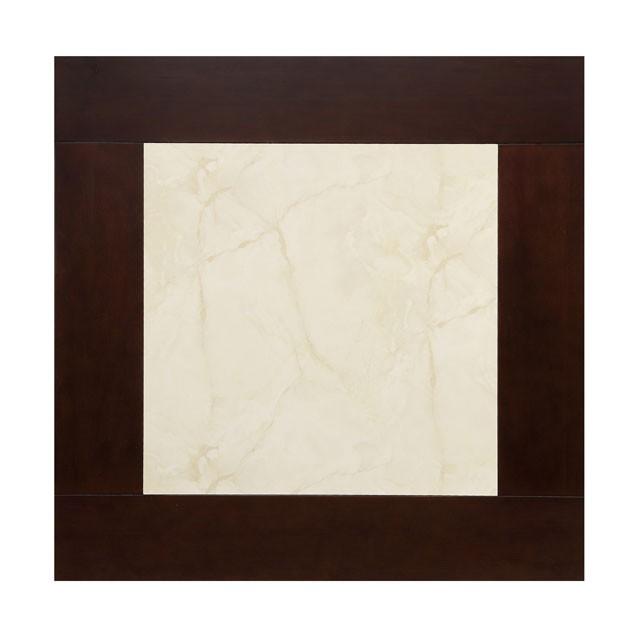 BRENT II Dark Cherry/Ivory Counter Ht. Table w/ Insert - Furniture Stars (Chicago, IL)