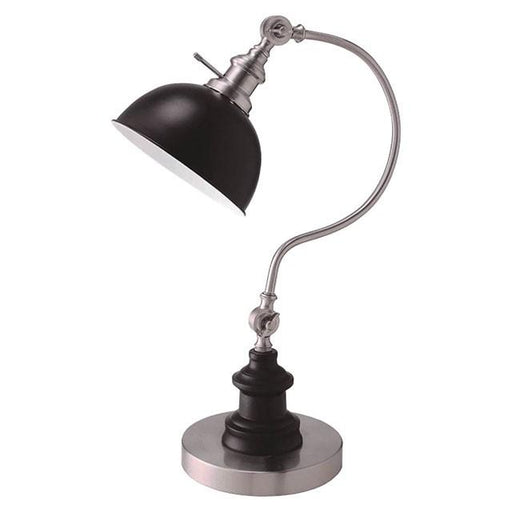 Briar Stain Nickel Table Lamp - Furniture Stars (Chicago, IL)
