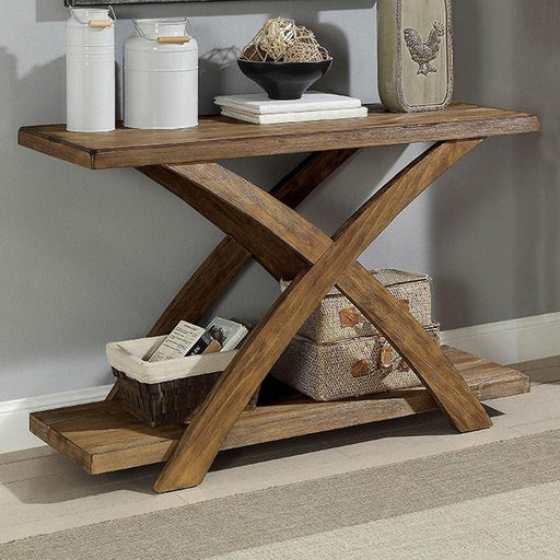 Bryanna Antique Light Oak Sofa Table - Furniture Stars (Chicago, IL)