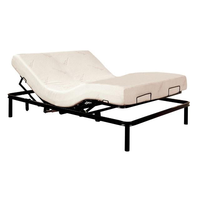 FRAMOS Black Adjustable Bed Frame - E.King - Furniture Stars (Chicago, IL)