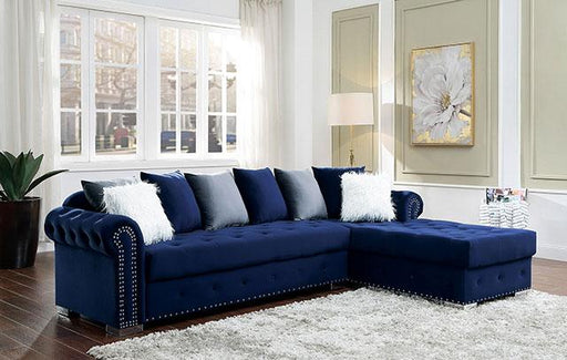 WILMINGTON Sectional, Blue - Furniture Stars (Chicago, IL)
