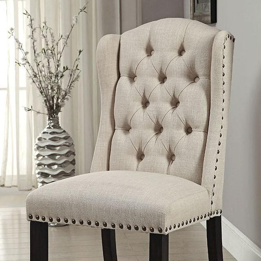 Wingback Chair, Beige (2/CTN) - Furniture Stars (Chicago, IL)