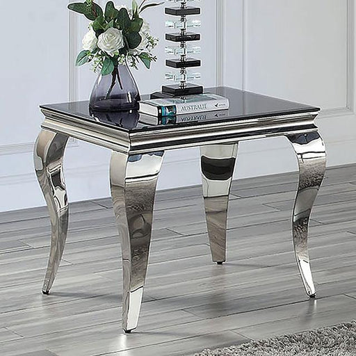 WETZIKON End Table, Black - Furniture Stars (Chicago, IL)