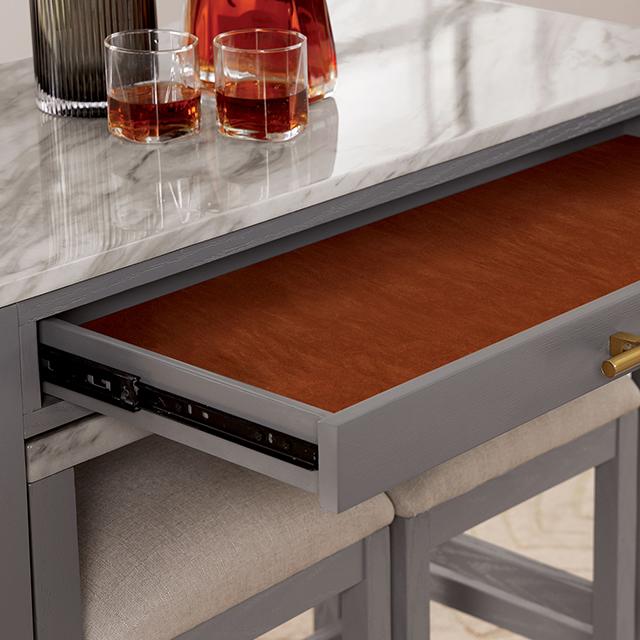 WHITEHALL Counter Ht. Table - Furniture Stars (Chicago, IL)