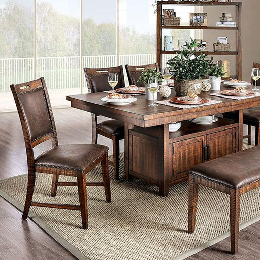 Wichita Light Walnut Dining Table - Furniture Stars (Chicago, IL)