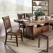 Wichita Light Walnut Dining Table - Furniture Stars (Chicago, IL)