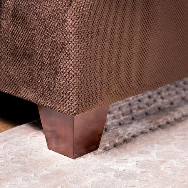 WESSINGTON Chocolate Love Seat - Furniture Stars (Chicago, IL)