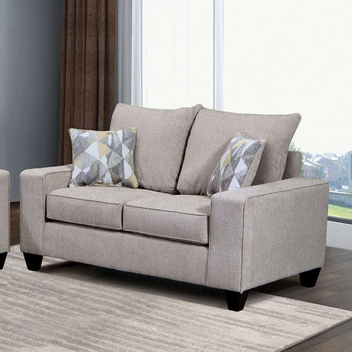 WEST ACTION Loveseat, Beige - Furniture Stars (Chicago, IL)