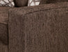 WEST ACTION Loveseat, Chocolate - Furniture Stars (Chicago, IL)