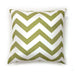 ZOE 22" X 22" Pillow, Green Chevron (2/CTN) - Furniture Stars (Chicago, IL)