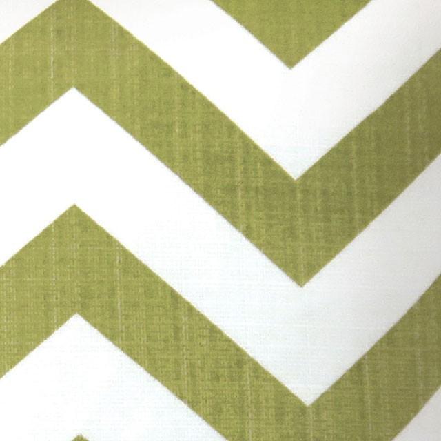 ZOE 22" X 22" Pillow, Green Chevron (2/CTN) - Furniture Stars (Chicago, IL)