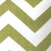 ZOE 22" X 22" Pillow, Green Chevron (2/CTN) - Furniture Stars (Chicago, IL)