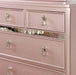 Ariston Rose Gold Chest - Furniture Stars (Chicago, IL)