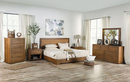 LEIRVIK Mirror, Light Walnut - Furniture Stars (Chicago, IL)