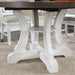 AULETTA Round Dining Table, Gray - Furniture Stars (Chicago, IL)
