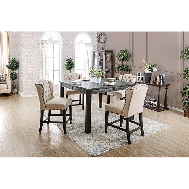 SANIA Counter Ht. Wingback Chair (2/CTN) - Furniture Stars (Chicago, IL)