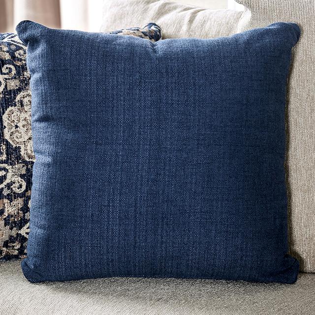 BELSIZE Sofa, Beige/Navy - Furniture Stars (Chicago, IL)