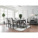 Amina Gray Side Chair (2/CTN) - Furniture Stars (Chicago, IL)