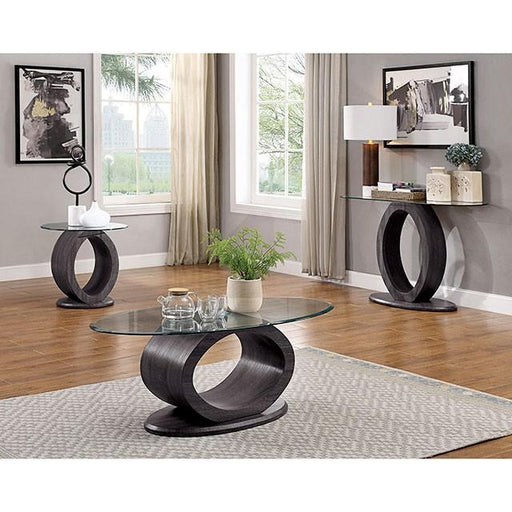 Lodia Gray Sofa Table - Furniture Stars (Chicago, IL)