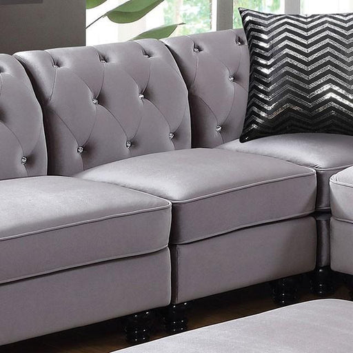 Jolanda Left Armless Chair - Furniture Stars (Chicago, IL)