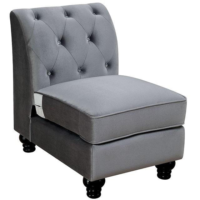 Jolanda Left Armless Chair - Furniture Stars (Chicago, IL)