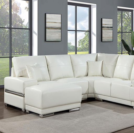 ALTHEA Sectional, White - Furniture Stars (Chicago, IL)