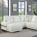ALTHEA Sectional, White - Furniture Stars (Chicago, IL)