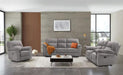 JOSIAS Loveseat, Light Gray Fabric - Furniture Stars (Chicago, IL)