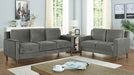 BRANDI Loveseat, Gray - Furniture Stars (Chicago, IL)
