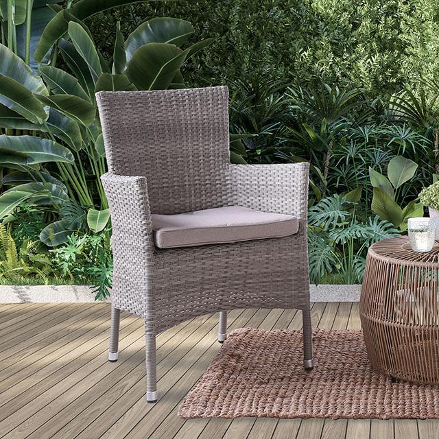 Aminta Patio Bistro Set (5PC) - Furniture Stars (Chicago, IL)