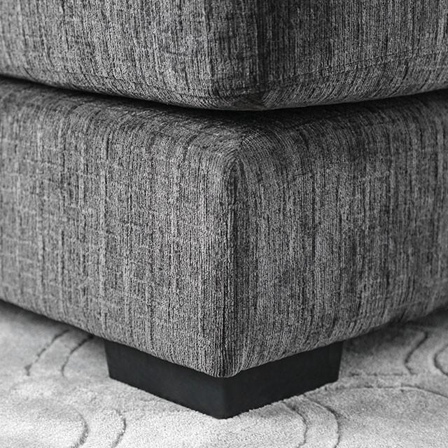 Kaylee Gray L-Shaped Sectional - Furniture Stars (Chicago, IL)