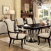 Ornette Espresso/Champagne Dining Table - Furniture Stars (Chicago, IL)