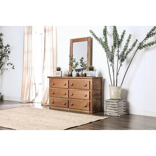 Lea Mahogany Mirror - Furniture Stars (Chicago, IL)