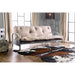 Aksel Black/Red Futon Mattress, Khaki & Brown - Furniture Stars (Chicago, IL)